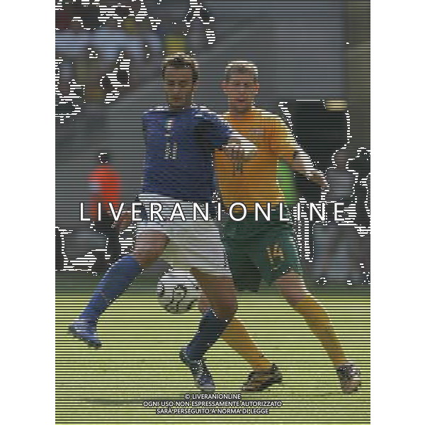 Kaiserslautern (GER) 26-06-2006 World Cup Germany 2006 italia-australia 1:0 Mondiali Germania 2006 nella foto alberto gilardino ph marco luzzani/ag aldo liverani s.a.s.