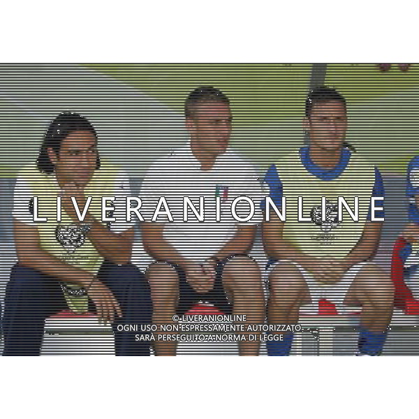 Kaiserslautern (GER) 26-06-2006 World Cup Germany 2006 italia-australia 1:0 Mondiali Germania 2006 nella foto alessandro nesta, daniele de rossi e francesco totti in panchina ph marco luzzani/ag aldo liverani s.a.s.