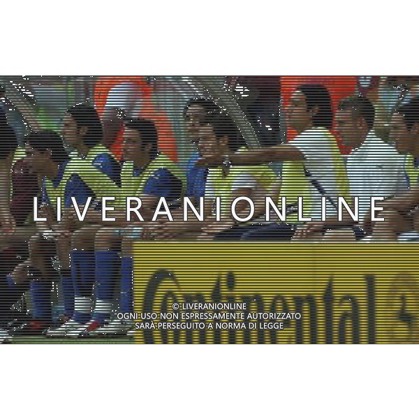 Kaiserslautern (GER) 26-06-2006 World Cup Germany 2006 italia-australia 1:0 Mondiali Germania 2006 nella foto alessandro nesta e compagni in panchina ph marco luzzani/ag aldo liverani s.a.s.