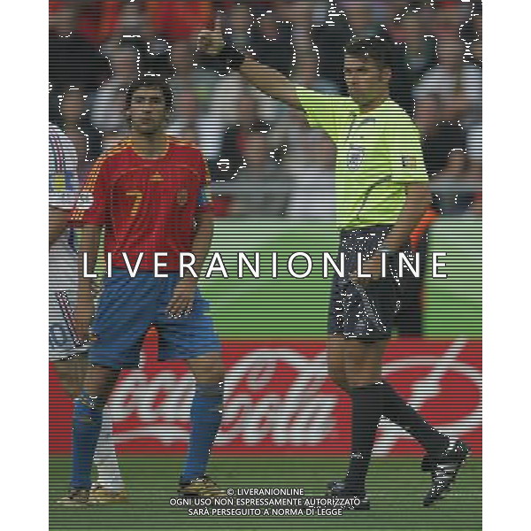 Hannover (GER) 27/06/2006 World Cup Germany 2006 Spagna-Francia nella foto rosetti e raul Ph marco luzzani/ag aldo liverani s.a.s.