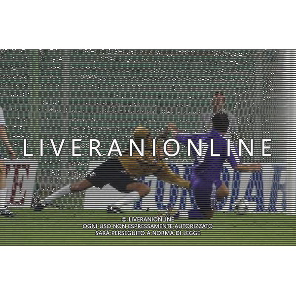 Fiorentina - Prato Coppa Italia Serie C 24/08/03 nella foto Gol Rigan˜ foto gianni nucci/Agenzia Aldo Liverani
