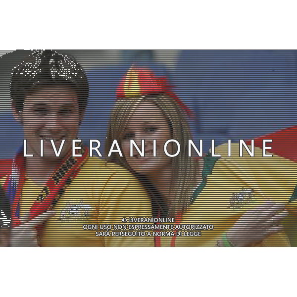 Hannover (GER) 27/06/2006 World Cup Germany 2006 Spagna-Francia nella foto tifo Spagna Ph marco luzzani/ag aldo liverani s.a.s.