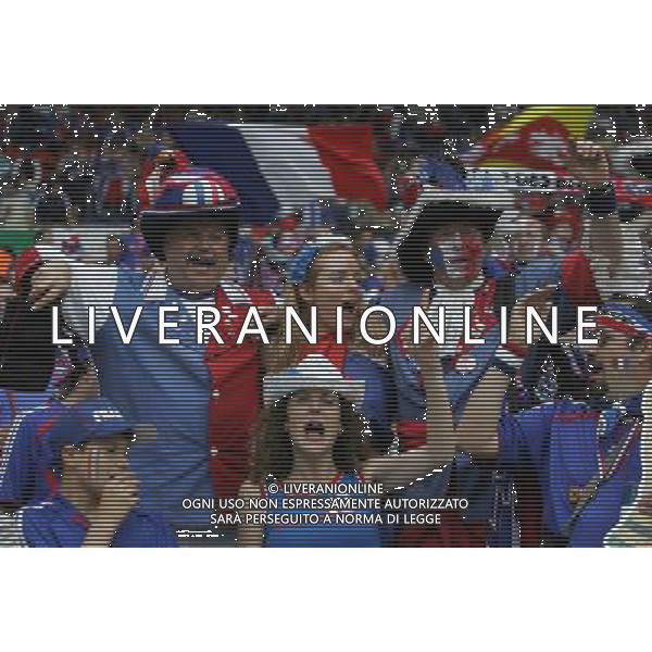 Hannover (GER) 27/06/2006 World Cup Germany 2006 Spagna-Francia nella tifo francia Ph marco luzzani/ag aldo liverani s.a.s.