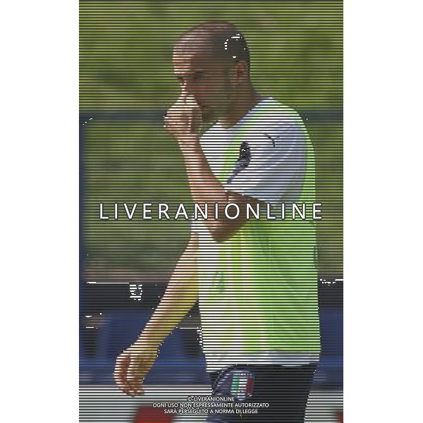 Duisburg 29 giugno 2006 Allenamento nazionale italiana presso il centro sportivo MSV Duisburg nella foto: Del Piero Alessandro foto Andry / Ag. Aldo Liverani