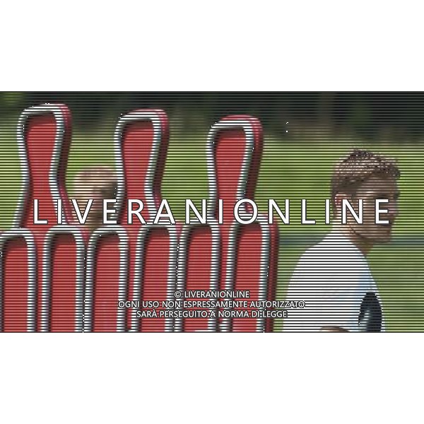 Duisburg 29 giugno 2006 Allenamento nazionale italiana presso il centro sportivo MSV Duisburg nella foto: Totti Francesco foto Andry / Ag. Aldo Liverani