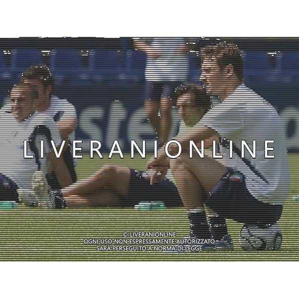 Duisburg 29 giugno 2006 Allenamento nazionale italiana presso il centro sportivo MSV Duisburg nella foto: Totti Francesco foto Andry / Ag. Aldo Liverani