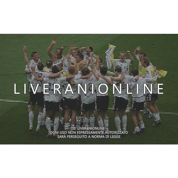 Germania - Argentina Mondiali Germania 30/06/2006 nella foto l\'esultanza dei giocatori tedeschi copyright by firo sportphoto/ag. aldo liverani Only Italy