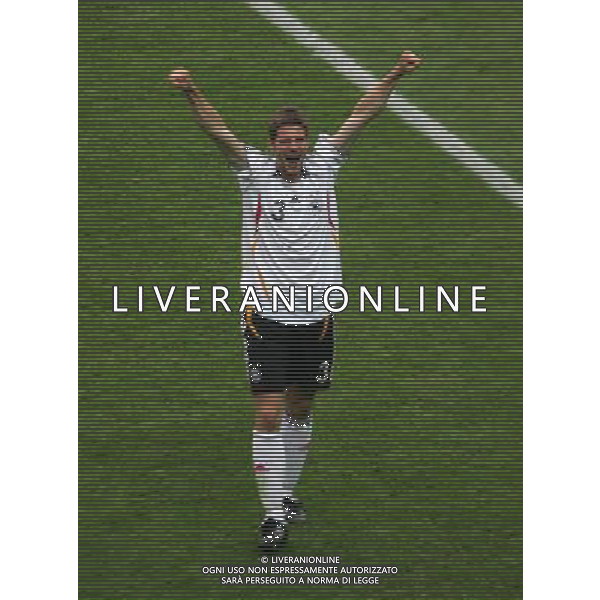 Germania - Argentina Mondiali Germania 30/06/2006 nella foto esultanza di Arne Friedrich copyright by firo sportphoto/ag. aldo liverani Only Italy