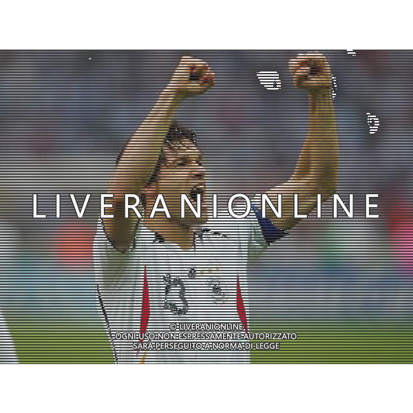 Germania - Argentina Mondiali Germania 30/06/2006 nella foto esultanza di Michael Ballack copyright by firo sportphoto/ag. aldo liverani Only Italy