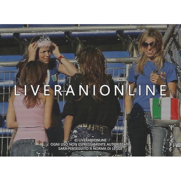 Italia - Ucraina Mondiali Germania 30/06/2006 nella foto alice gilardino, valentina zambrotta, sonia del piero e alena seredova buffon ph luzzani/ag. aldo liverani