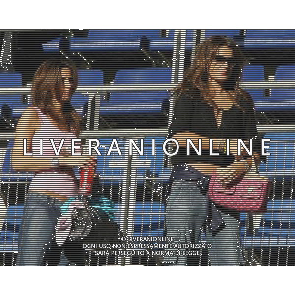 Italia - Ucraina Mondiali Germania 30/06/2006 nella foto valentina zambrotta e alena seredova buffon ph luzzani/ag. aldo liverani