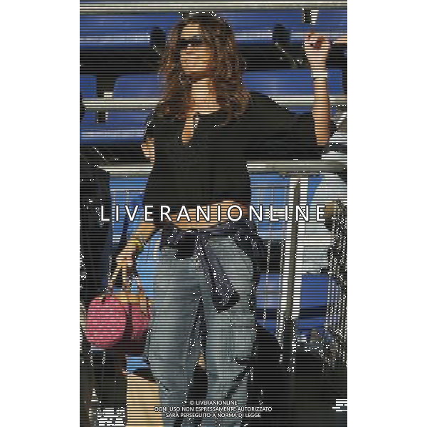 Italia - Ucraina Mondiali Germania 30/06/2006 nella foto alena seredova buffon balla in tribuna ph luzzani/ag. aldo liverani