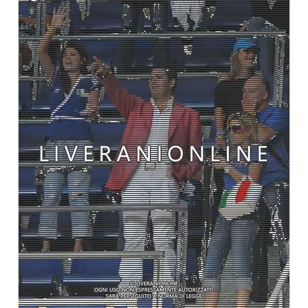 Italia - Ucraina Mondiali Germania 30/06/2006 nella foto sonia del piero e alice gilardino ph luzzani/ag. aldo liverani