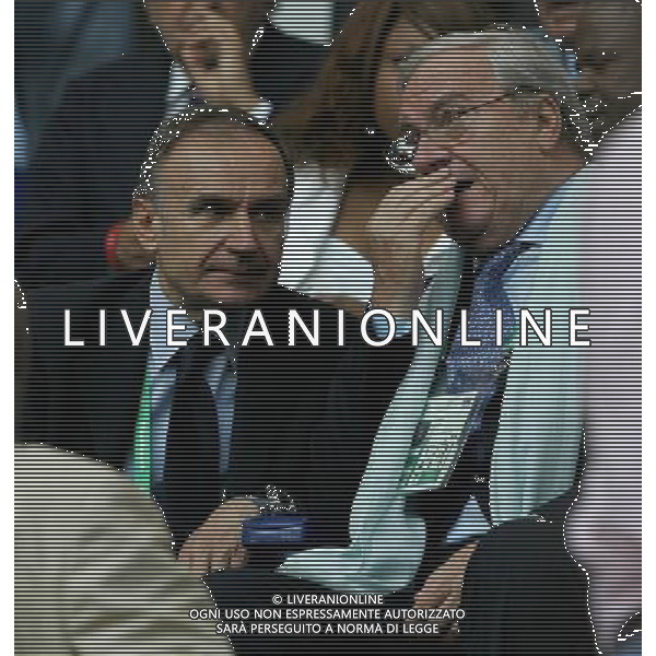 Italia - Ucraina Mondiali Germania 30/06/2006 nella foto gianni petrucci con guido rossi ph luzzani/ag. aldo liverani