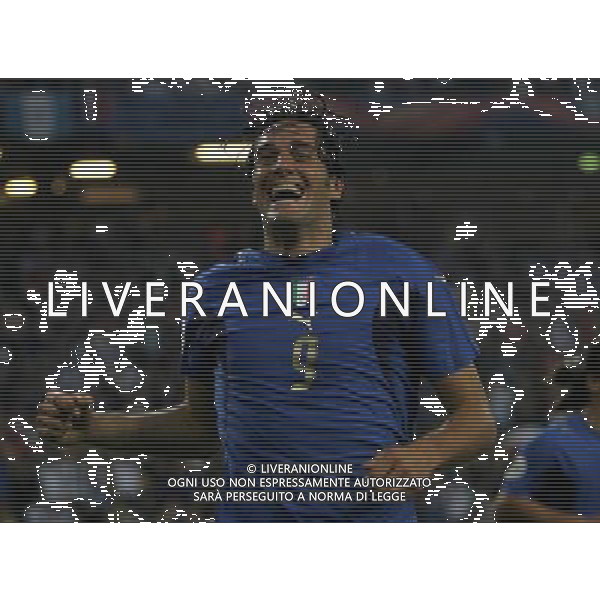 Italia - Ucraina Mondiali Germania 30/06/2006 nella foto esultanza dopo il gol di luca toni ph luzzani/ag. aldo liverani