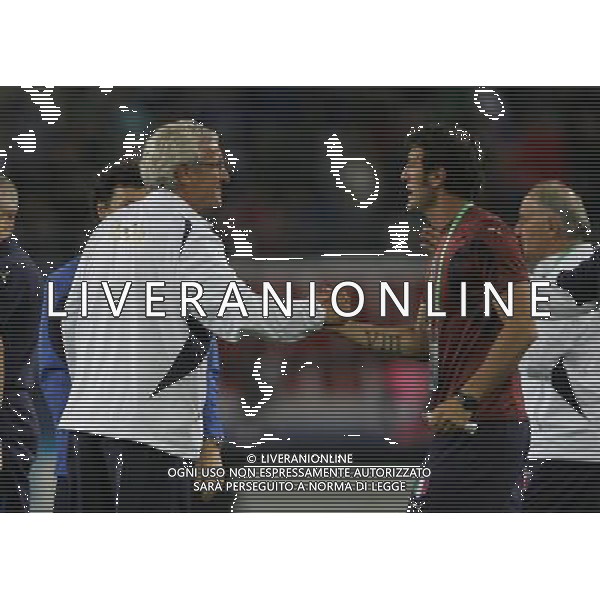 Italia - Ucraina Mondiali Germania 30/06/2006 nella foto esultanza di marcello lippi con ciro ferrara a fine gara ph luzzani/ag. aldo liverani