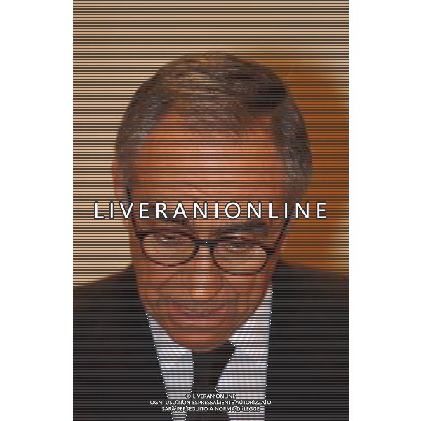 Milano dicembre 2002 nella foto Carraro Franco * foto marco luzzani/ag aldo liverani s.a.s.