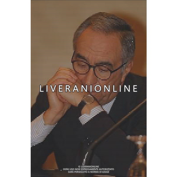 Milano dicembre 2002 nella foto Carraro Franco * foto marco luzzani/ag aldo liverani s.a.s.