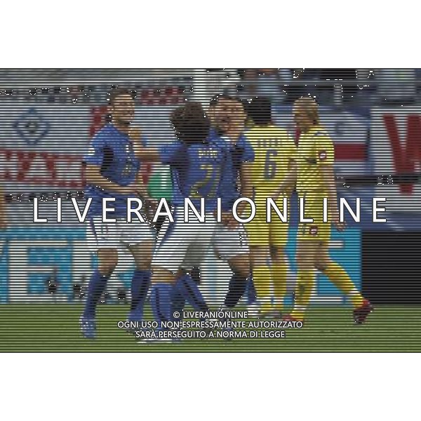 Amburgo (GER) 30-06-2006 World Cup Germany 2006 Italia-Ucraina 3:1 nella foto ABBRACCI ITALIA ph marco luzzani/ag aldo liverani s.a.s.