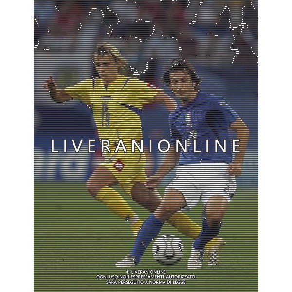 Amburgo (GER) 30-06-2006 World Cup Germany 2006 Italia-Ucraina 3:1 nella foto ANDREA PIRLO ph marco luzzani/ag aldo liverani s.a.s.