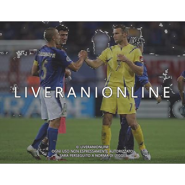 Amburgo (GER) 30-06-2006 World Cup Germany 2006 Italia-Ucraina 3:1 nella foto FABIO CANNAVARO-ANDRY SHEVCHENKO ph marco luzzani/ag aldo liverani s.a.s.