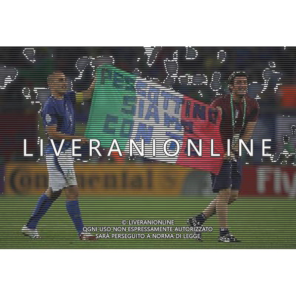 Amburgo (GER) 30-06-2006 World Cup Germany 2006 Italia-Ucraina 3:1 nella foto FABIO CANNAVARO-CIRO FERRARA ph marco luzzani/ag aldo liverani s.a.s.