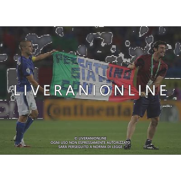 Amburgo (GER) 30-06-2006 World Cup Germany 2006 Italia-Ucraina 3:1 nella foto FABIO CANNAVARO-CIRO FERRARA ph marco luzzani/ag aldo liverani s.a.s.