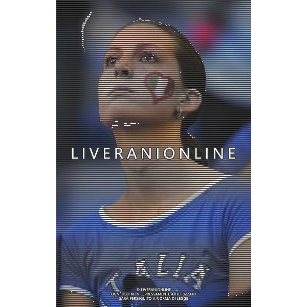 ITALIA-UCRAINA GERMANIA 2006 30/01/2006 NELLA FOTO TIFOSI ITALIA AGENZIA ALDO LIVERANI