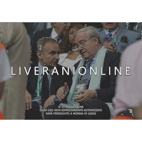 ITALIA-UCRAINA GERMANIA 2006 30/06/2006 NELLA FOTO GUIDO ROSSI-GIANNI PETRUCCI FOTO LUZZANI MARCO-AGENZIA ALDO LIVERANI