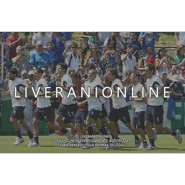 Duisburg 1 luglio 2006 Allenamento della nazionale italiana presso il centro sportivo MSV Duisburg nella foto: il gruppo degli azzurri durante l\'allenamento foto Andry / Ag. Aldo Liverani