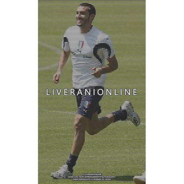 Duisburg 1 luglio 2006 Allenamento della nazionale italiana presso il centro sportivo MSV Duisburg nella foto: Zambrotta Gianluca foto Andry / Ag. Aldo Liverani