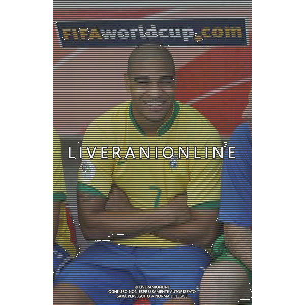 brasile - francia mondiali germania 01/07/2006 nella foto adriano in panchina ph luzzani/ag. aldo liverani