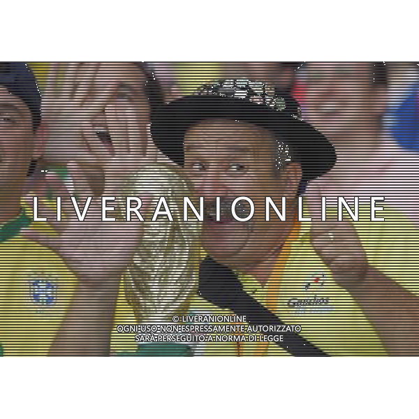 brasile - francia mondiali germania 01/07/2006 nella foto tifosi brasile ph luzzani/ag. aldo liverani