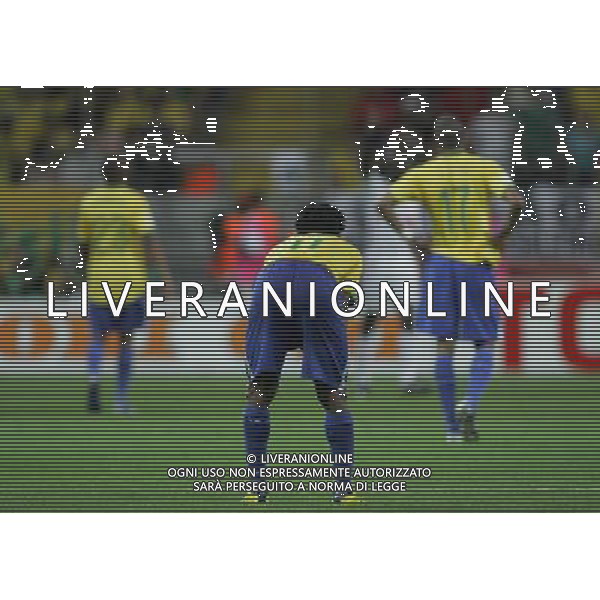 brasile - francia mondiali germania 01/07/2006 nella foto la delusione dei giocatori brasiliani ph luzzani/ag. aldo liverani