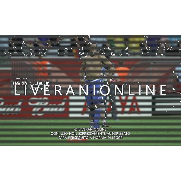 brasile - francia mondiali germania 01/ nella foto la delusione di ronaldinho a fine gara ph luzzani/ag. aldo liverani