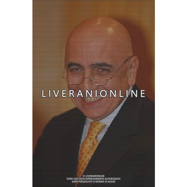 Milano dicembre 2002 nella foto Galliani Adriano * foto marco luzzani/ag aldo liverani s.a.s.