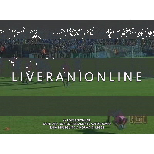 DUISBURG ALLENAMENTO ITALIA02/07/2006 NELLA FOTO LE RIMESSE DI ALESSANDRO DEL PIERO OBBLIGATORIO CITARE LA FONTE TELEVISIVA IMMAGINI TELEVISIVE RAI UNO AGENZIA ALDO LIVERANI
