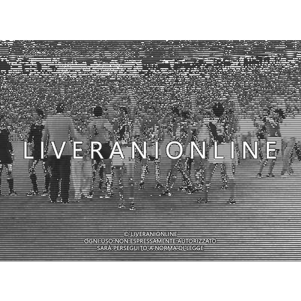 Mondiali di Calcio Spagna 1982 Italia - Germania Finale nella foto esultanza a fine gara Italia Campione del mondo ph archivio giovanni liverani/ag. aldo liverani