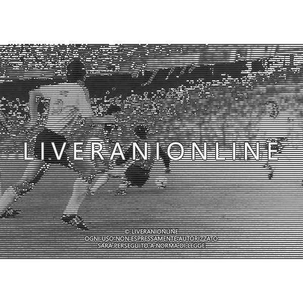 Mondiali di Calcio Spagna 1982 Italia - Germania Finale nella foto il gol di Altobelli ph archivio giovanni liverani/ag. aldo liverani