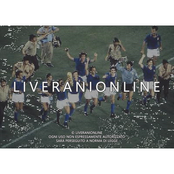 Mondiali di Calcio Spagna 1982 Italia - Germania Finale nella foto esultanza a fine gara Italia Campione del mondo ph archivio giovanni liverani/ag. aldo liverani