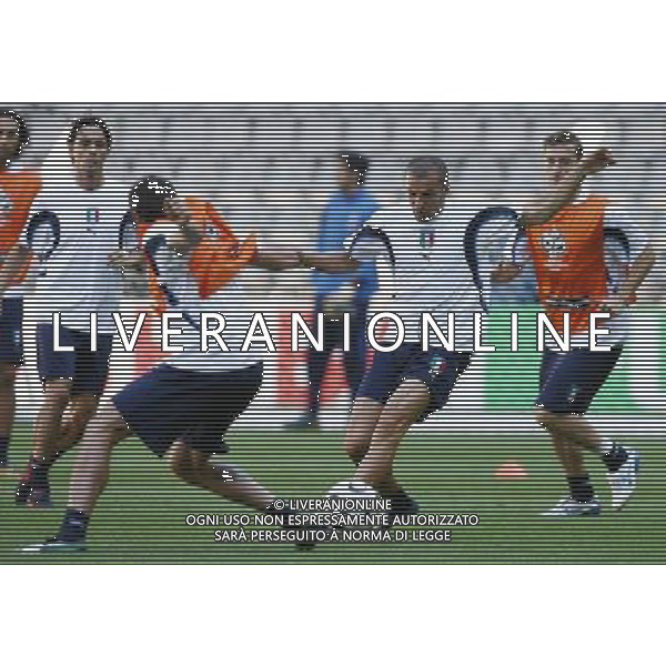 Dortmund 3 luglio 2006 Allenamento ufficiale della nazionale italiana presso il Fifa World Cup Stadio di Dortmund nella foto: Del Piero Alessandro foto Andry / Ag. Aldo Liverani