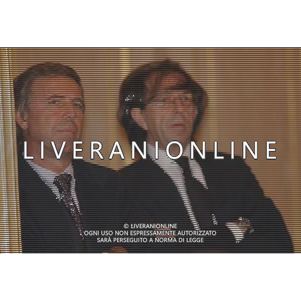 Milano dicembre 2002 nella foto Preziosi Enrico e Romero Attilio * foto marco luzzani/ag aldo liverani s.a.s.