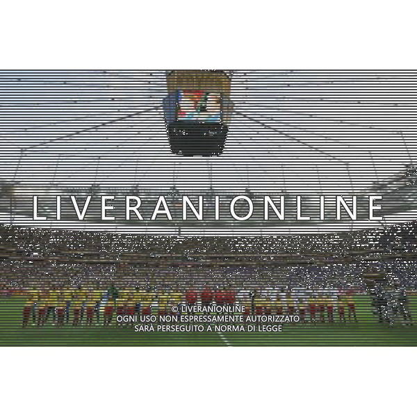 Francoforte 01-07-2006 World Cup Germany 2006 brasile-francia 0:1 nella foto squadre schierate ph marco luzzani/ag aldo liverani s.a.s.