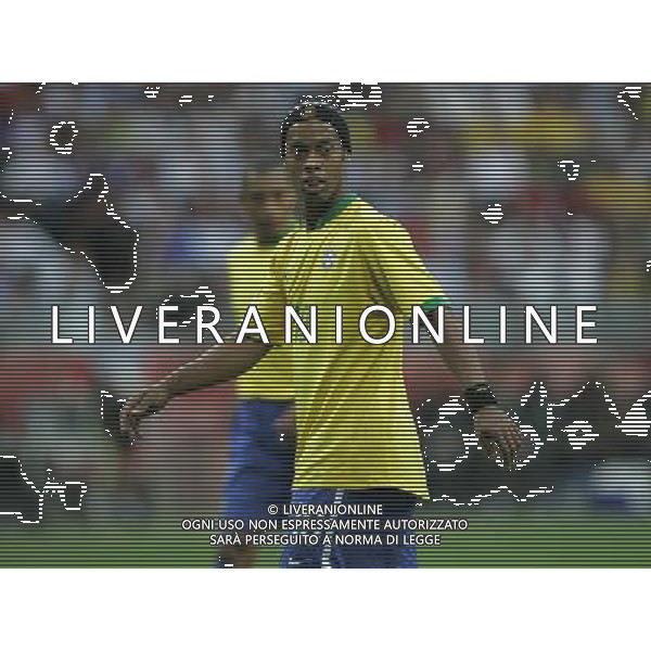 Francoforte 01-07-2006 World Cup Germany 2006 brasile-francia 0:1 nella foto ronaldinho ph marco luzzani/ag aldo liverani s.a.s.