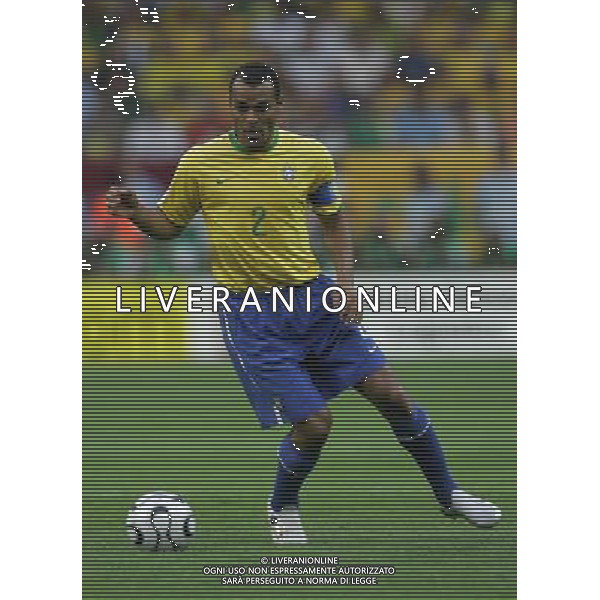 Francoforte 01-07-2006 World Cup Germany 2006 brasile-francia 0:1 nella foto cafu\' ph marco luzzani/ag aldo liverani s.a.s.