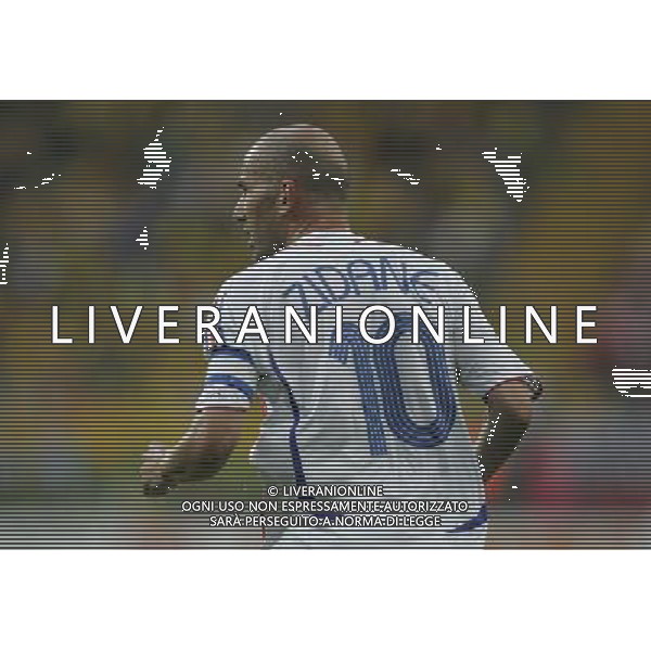 Francoforte 01-07-2006 World Cup Germany 2006 brasile-francia 0:1 nella foto zidane zinedine ph marco luzzani/ag aldo liverani s.a.s.