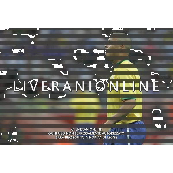 Francoforte 01-07-2006 World Cup Germany 2006 brasile-francia 0:1 nella foto ronaldo ph marco luzzani/ag aldo liverani s.a.s.