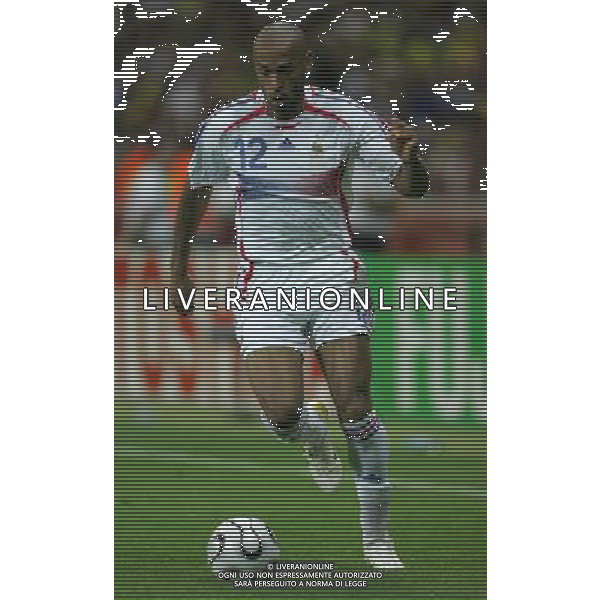 Francoforte 01-07-2006 World Cup Germany 2006 brasile-francia 0:1 nella foto henry thierry ph marco luzzani/ag aldo liverani s.a.s.