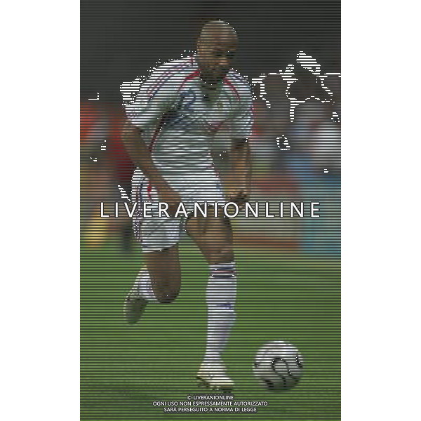 Francoforte 01-07-2006 World Cup Germany 2006 brasile-francia 0:1 nella foto henry thierry ph marco luzzani/ag aldo liverani s.a.s.