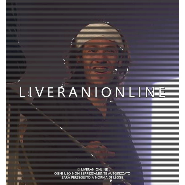 Arrivo al Circo Massimo di Roma dei giocatori della nazionale italiana vincitori dei Campionati Mondiali Germania 10/07/2006 nella foto mauro camoranesi ph corradetti/ag. aldo liverani